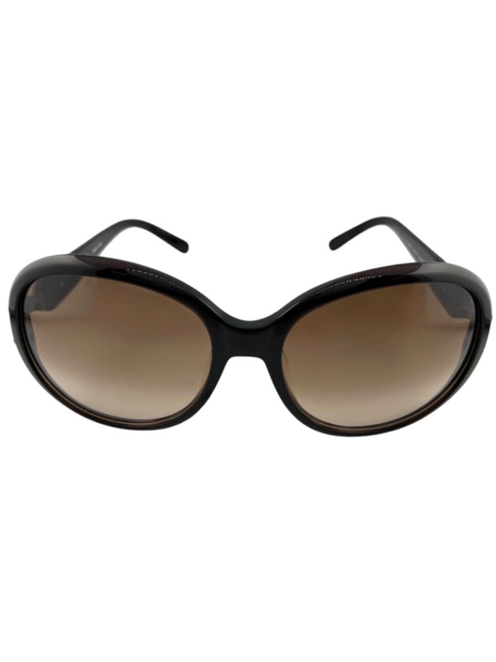 Celine Triomphe Acetate Brown Sunglasses Gold Eyewear - Picture 2 of 12